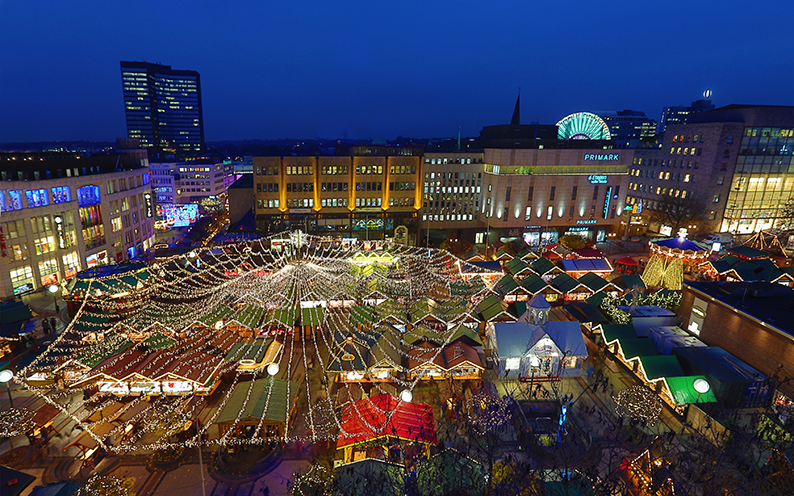 Weihnachtsmarkt Essen Foto: Peter Wieler, EMG 